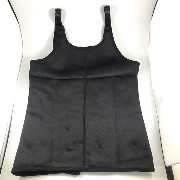 Body shaper waist trainer cincher vest black - Picture 5 of 6